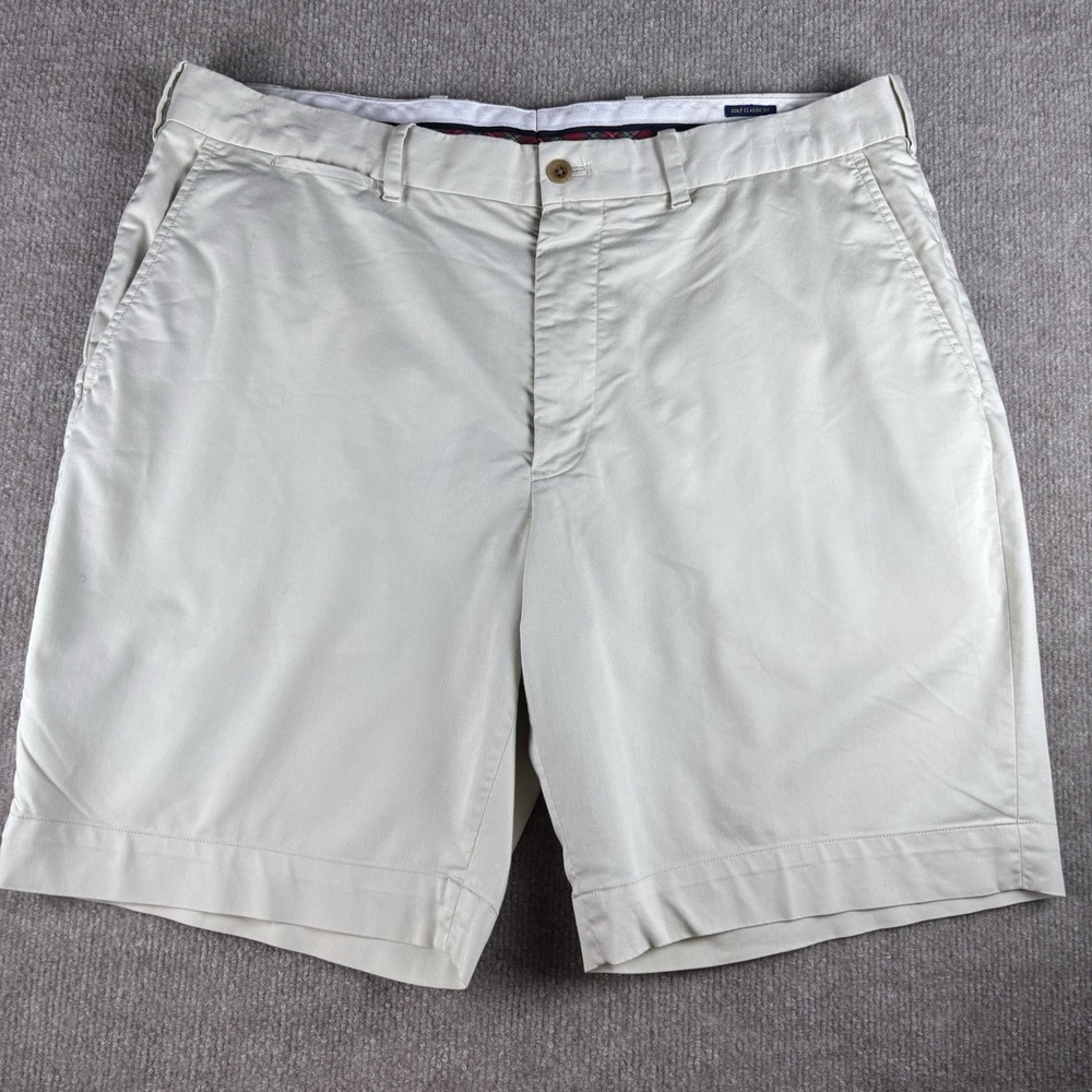 Polo Golf Ralph Lauren Classic Fit Golf Shorts Men's Size 35 Khaki Beige